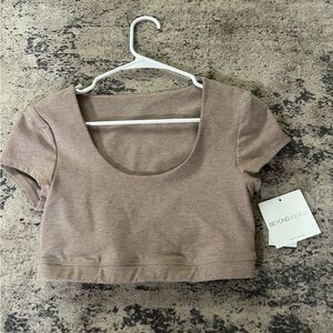 Beyond Yoga Chai Crop Top